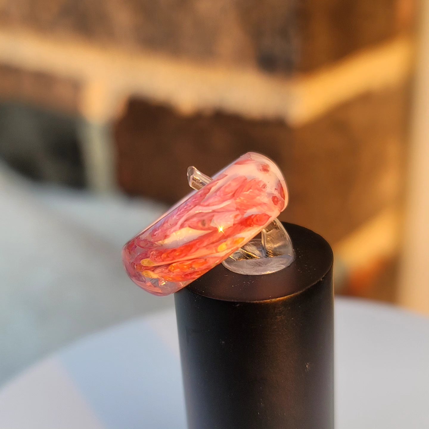 Pink Wheat Ring - Size 6 – Papa J Woodworks