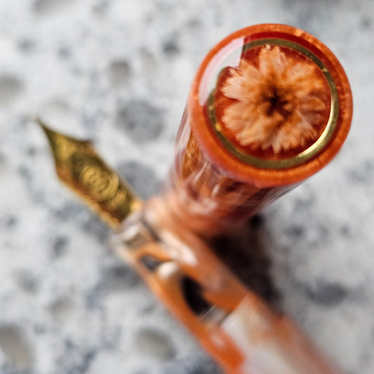 Pumpkin Pie, Proper Floral Finial Fountain